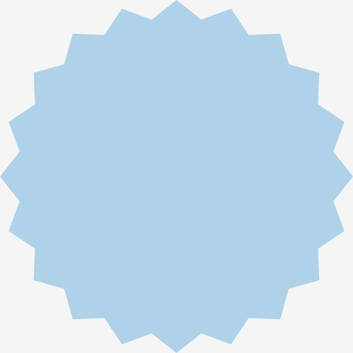 Shapes Light Blue 4