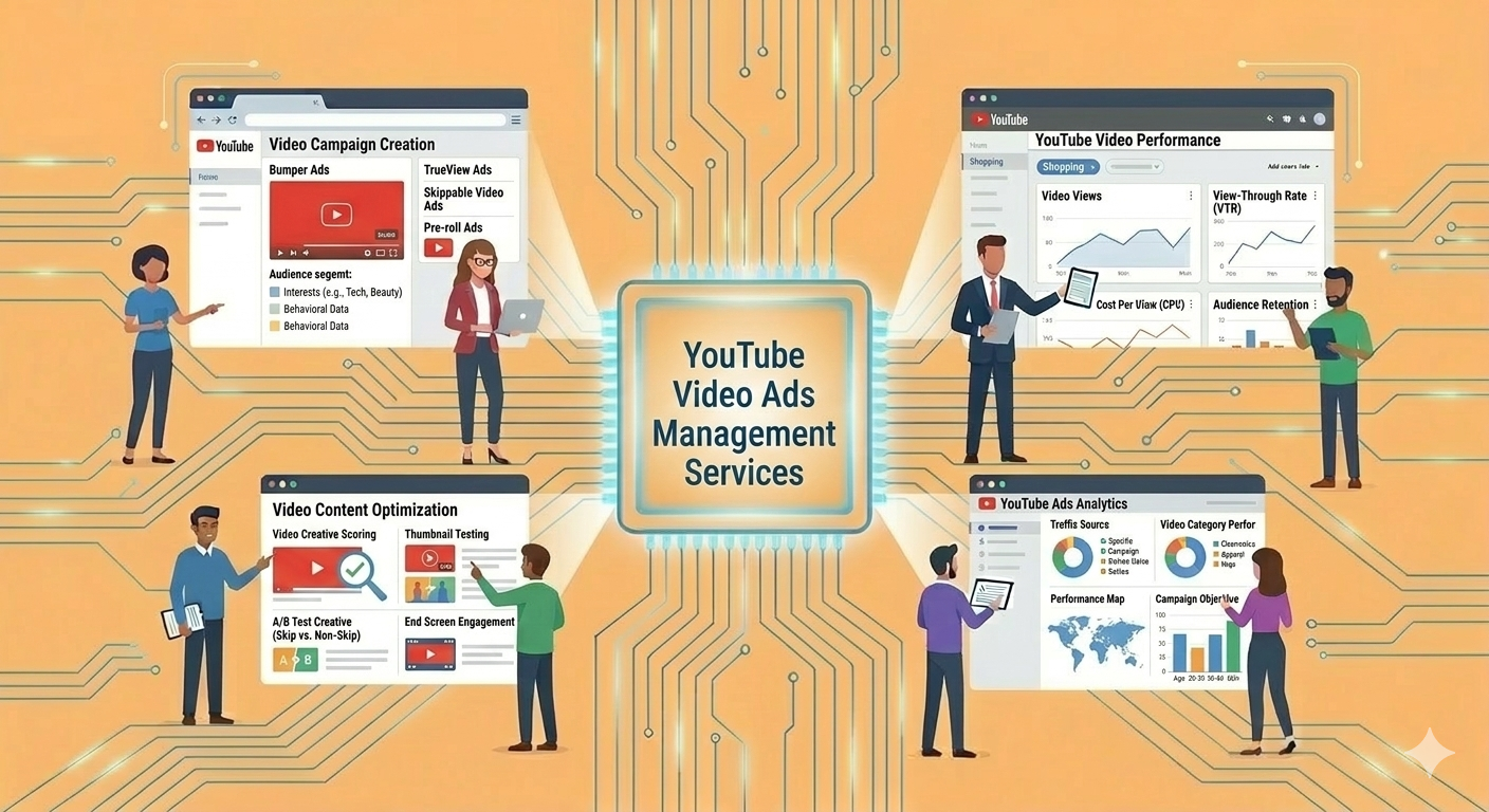 YouTube Video Ads Management Services